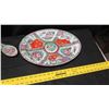 Image 19 : 4-Piece Oriental Famille Rose Medallion Serveware - Platter, Tureen, Bowl & Spoon