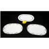Image 2 : Qty 3 Serving Platters, 1814 Hutschenreuther Germany 13" L