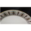 Image 4 : Round Porcelain Lenox Plate 12" Dia, Gold Trimmed, Made in USA