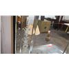 Image 3 : Tall Italian Wall Mirror w/ Etched Accents 24" x 43.5"