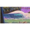 Image 2 : "Confetti" by Patrick Parker, Giclee on Canvas 36" x 45 3/4", Bamboo Frame (Black)