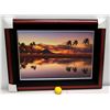 Image 2 : "Leahi Pond" by Peter Tang, Photographic Image on Canvas, Deluxe Frame