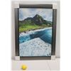 Image 2 : "Adventure" by Shane Myers, Photographic Image on Canvas 43" x 30 5/8", Gun Metal-Colored Frame