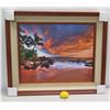 Image 2 : "Hidden Cove" by Randy J. Braun, Photographic Image on Canvas, Deluxe Frame