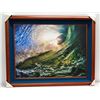 Image 1 : "At the End of the Tunnel" by Matt Kwock, Photographic Image on Canvas, Deluxe Frame