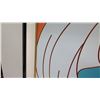 Image 8 : "Tavarua" by Odi, Giclee on Canvas 47 7/8" x 31 3/4", Black Lacquer Deluxe Frame