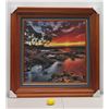Image 2 : "Maluaka Glow" by Randy J. Braun, Photographic Image on Canvas, Deluxe Frame