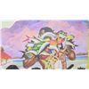 Image 13 : Large 96" x 48" "Festival of the Sea" by Eugene Savage, Giclee on Canvas, Frameless