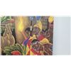 Image 13 : Large 96" x 48" "Island Feast" by Eugene Savage, Giclee on Canvas, Frameless