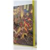 Image 14 : Large 96" x 48" "Island Feast" by Eugene Savage, Giclee on Canvas, Frameless