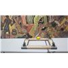 Image 3 : Large 96" x 48" "Island Feast" by Eugene Savage, Giclee on Canvas, Frameless