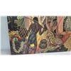 Image 4 : Large 96" x 48" "Island Feast" by Eugene Savage, Giclee on Canvas, Frameless