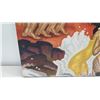 Image 4 : Large 96" x 48" "Aloha, Universal Word" by Eugene Savage, Giclee on Canvas, Frameless