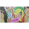 Image 7 : Large 96" x 48" "Aloha, Universal Word" by Eugene Savage, Giclee on Canvas, Frameless
