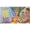 Image 10 : Large 96" x 48" "Pomp and Circumstance" by Eugene Savage, Giclee on Canvas, Frameless