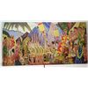 Image 1 : Large 96" x 48" "Pomp and Circumstance" by Eugene Savage, Giclee on Canvas, Frameless