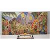 Image 2 : Large 96" x 48" "Pomp and Circumstance" by Eugene Savage, Giclee on Canvas, Frameless