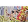Image 8 : Large 96" x 48" "Pomp and Circumstance" by Eugene Savage, Giclee on Canvas, Frameless