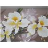 Image 2 : Qty 5 Unframed Prints: White & Yellow Orchids 24" x 18"
