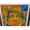 Image 2 : Giglee on Canvas by Luis Molina, Framed, 44"x44" (just added to auction Dec. 1)