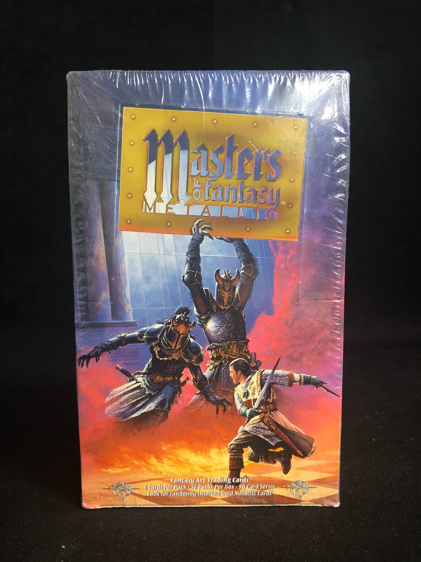MASTERS OF FANTASY METALLIC FANTASY ART TRADING CARDS (36 PACKS PER BOX)