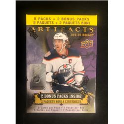 2019-20 UPPER DECK ARTIFACTS HOCKEY BLASTER BOX