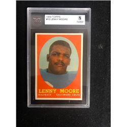 1958 TOPPS #10 LENNY MOORE (8 NMM)