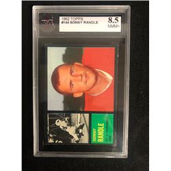 1962 TOPPS #144 SONNY RANDLE (8.5 NMM+)