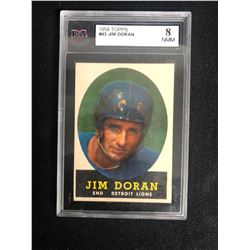 1958 TOPPS #43 JIM DORAN (8 NMM)