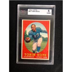 1958 TOPPS #94 TOBIN ROTE (8 NMM)