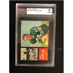 1962 TOPPS #71 BOYD DOWLER (8 NMM)
