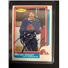 Image 1 : MICHEL GOULET SIGNED UPPER DECK HOCKEY CARD