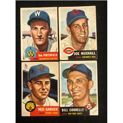 1953 TOPPS BASEBALL CARD LOT