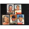 Image 1 : 1953 TOPPS BASEBALL CARD LOT