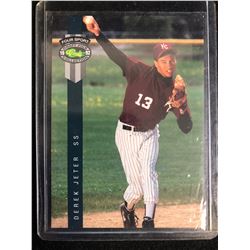 1992 CLASSIC GAMES #231 DEREK JETER BASEBALL CARD