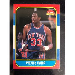 1986 FLEER PREMIER #32 PATRICK EWING