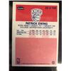 Image 2 : 1986 FLEER PREMIER #32 PATRICK EWING