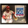 Image 1 : 2019 TOPPS #AMP-OS OZZIE SMITH 150TH ANNIVERSARY COMMEMORATIVE PATCH CARD