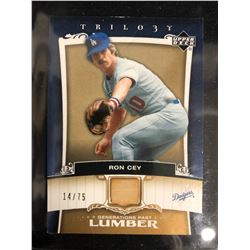 2005 UPPER DECK #PA-CY RON CEY USED BAT TRADING CARD