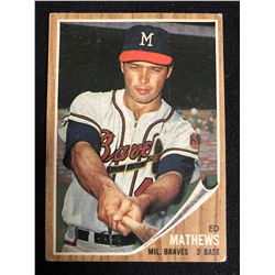 1962 Topps #30 Eddie Mathews