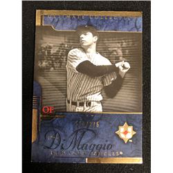 2005 UPPER DECK #119 JOE DiMAGGIO ULTIMATE COLLECTION CARD (110/275)