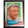 Image 1 : 1961 Fleer Baseball Greats #59 Christy Mathewson