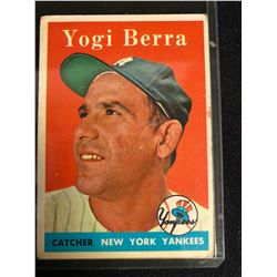 1958 TOPPS #370 YOGI BERRA