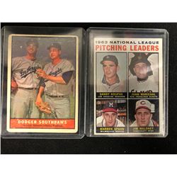 SANDY KOUFAX BASEBALL CARD LOT