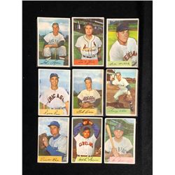 1954 BOWMAN BASEBALL CARD LOT