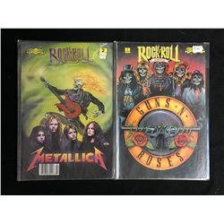 ROCK N' ROLL COMICS BOOK LOT (GUNS N' ROSES/ METALLICA)