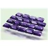 Image 5 : Amethyst Octagon Cut 7x5mm Loose Gemstone 100 Pieces Lot