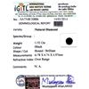 Image 2 : IGITL Cert. Natural Round Black Diamond 1.52 Cts