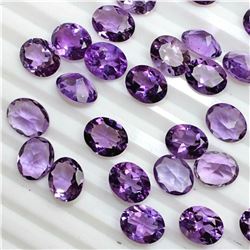 Amethyst Oval Cut 4x5mm Loose Gemstone 100 Pieces Lot
