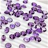 Image 3 : Amethyst Oval Cut 4x5mm Loose Gemstone 100 Pieces Lot